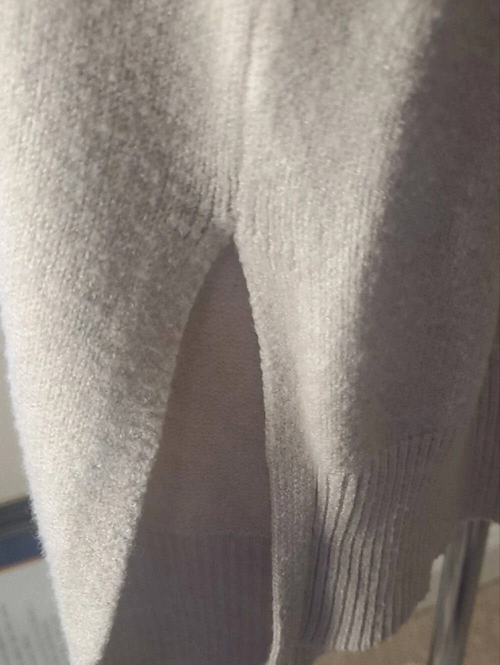 Tahari Cream Crewneck Sweater